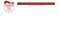 Desktop Screenshot of mountainhouseonsundayriver.com